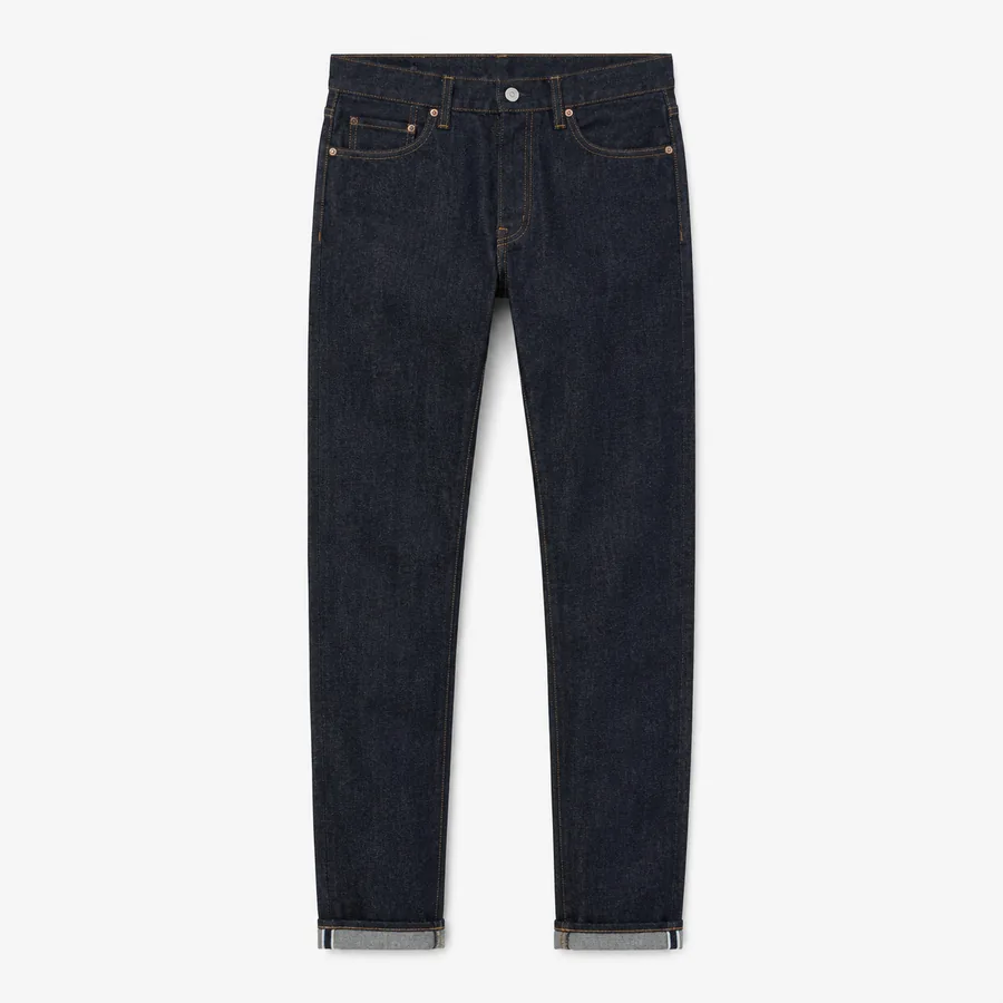 Raw Denim Slim Jeans